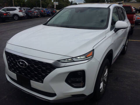 2019 Hyundai Santa Fe for sale at RABIDEAU'S AUTO MART in Green Bay WI