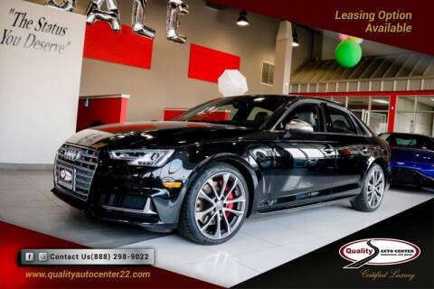 2018 Audi S4 for sale at Quality Auto Center in Springfield NJ