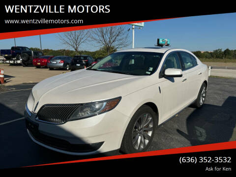 2014 Lincoln MKS for sale at WENTZVILLE MOTORS in Wentzville MO