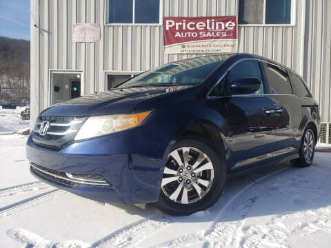 2015 Honda Odyssey for sale at PRICELINE AUTOS in Binghamton NY