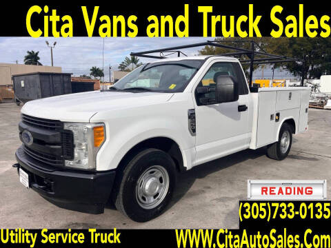 2017 FORD F 250 SD  F250 SD *UTILITY TRUCK*SERVICE for sale at Cita Auto Sales in Medley FL