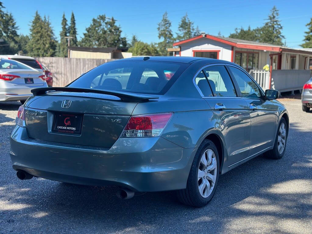 2008 Honda Accord for sale at Cascade Motors in Olympia, WA