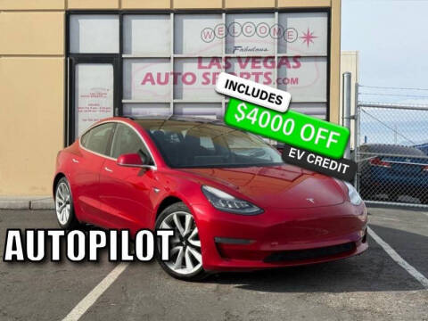 2020 Tesla Model 3 for sale at Las Vegas Auto Sports in Las Vegas NV
