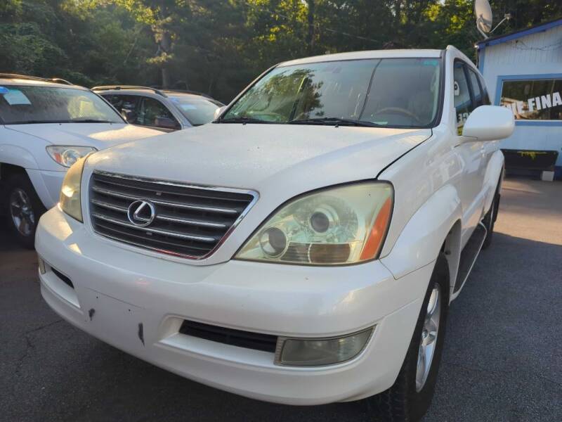 2004 Lexus GX 470 for sale at E-Motorworks in Roswell GA