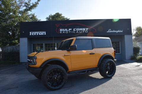 2022 Ford Bronco for sale at Gulf Coast Exotic Auto in Gulfport MS