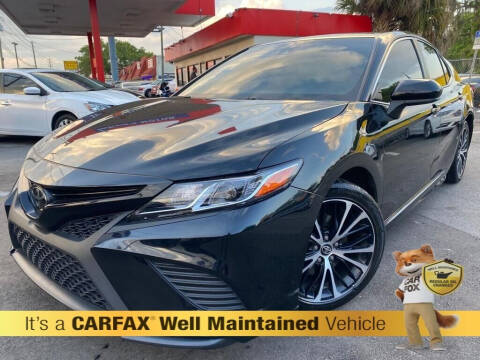 2018 Toyota Camry for sale at LATINOS MOTOR OF ORLANDO in Orlando FL