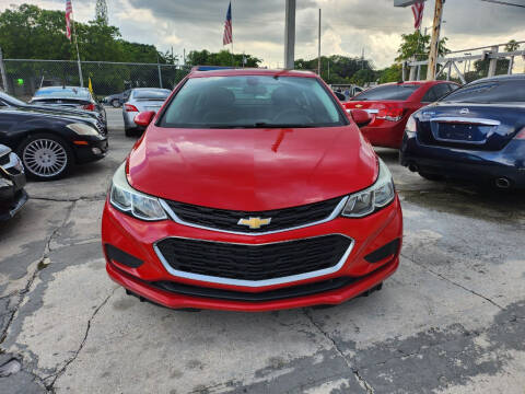 2017 Chevrolet Cruze for sale at 1st Klass Auto Sales in Hollywood FL