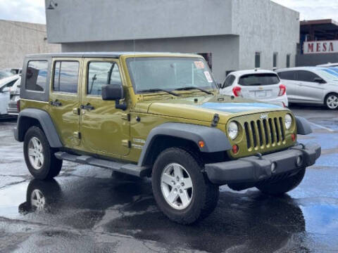 2010 Jeep Wrangler Unlimited for sale at Brown & Brown Auto Center in Mesa AZ