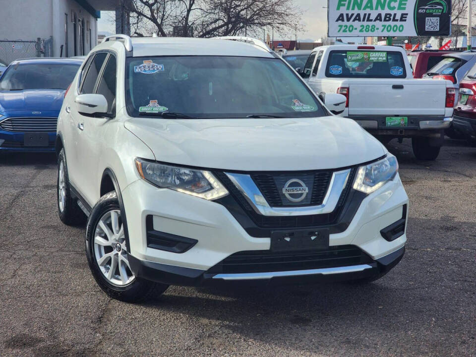 2017 Nissan Rogue for sale at GO GREEN MOTORS in Lakewood, CO