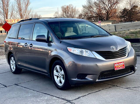 2012 Toyota Sienna for sale at SOLOMA AUTO SALES in Grand Island NE