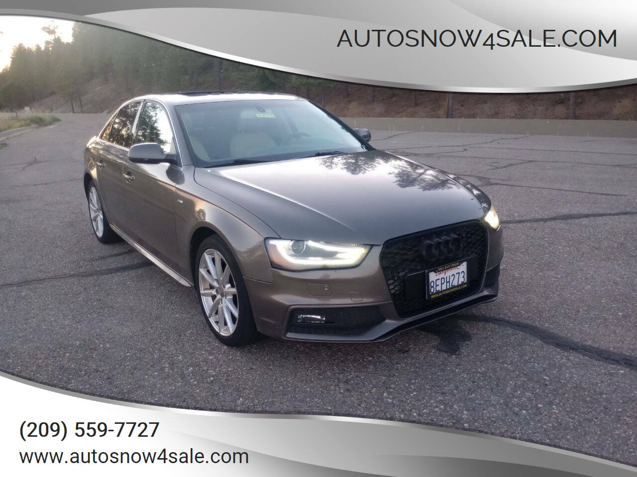 2014 Audi A4 for sale at Autosnow4sale.Com in El Dorado, CA