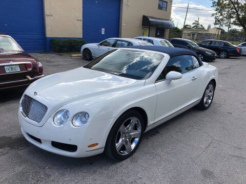 2007 Bentley Continental for sale at Prestigious Euro Cars in Fort Lauderdale FL