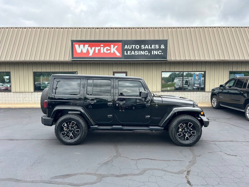 2018 Jeep Wrangler JK Unlimited for sale at Wyrick Auto Sales & Leasing Inc in Holland, MI