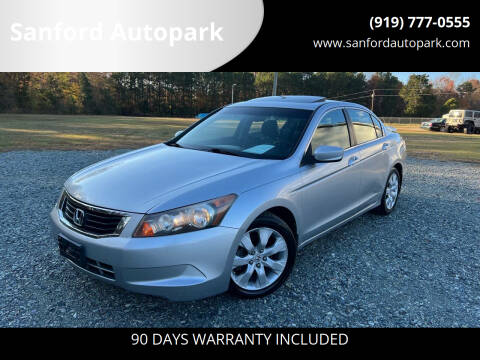 2008 Honda Accord for sale at Sanford Autopark in Sanford NC