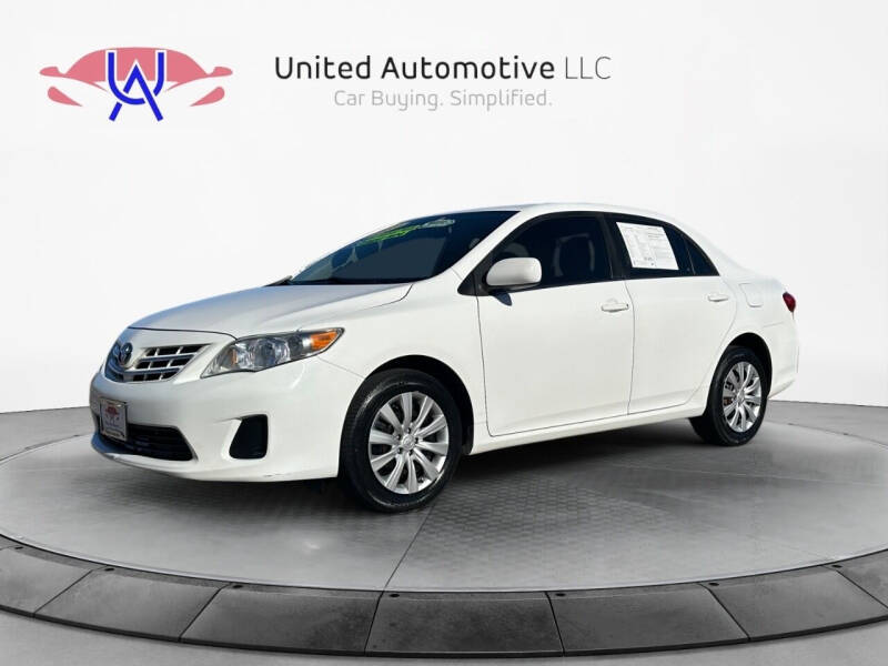 2013 Toyota Corolla for sale at UNITED Automotive in Denver CO