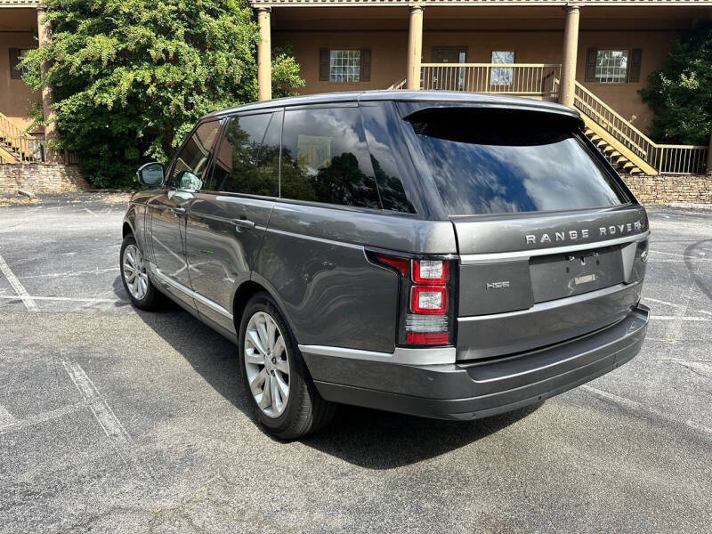 2015 Land Rover Range Rover HSE