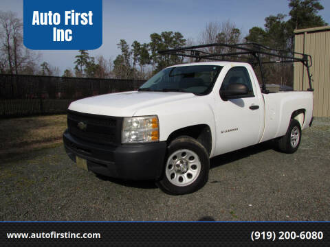 2010 Chevrolet Silverado 1500 for sale at Auto First Inc in Durham NC