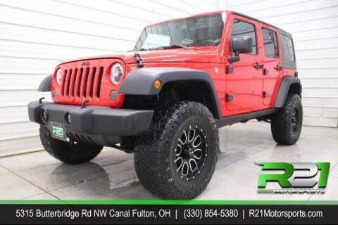 2018 Jeep Wrangler JK Unlimited for sale at Route 21 Auto Sales in Canal Fulton OH