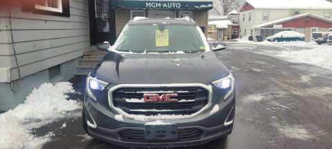 2018 GMC Terrain for sale at MGM Auto Sales in Cortland NY