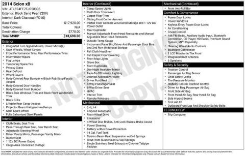 2014 Scion xB