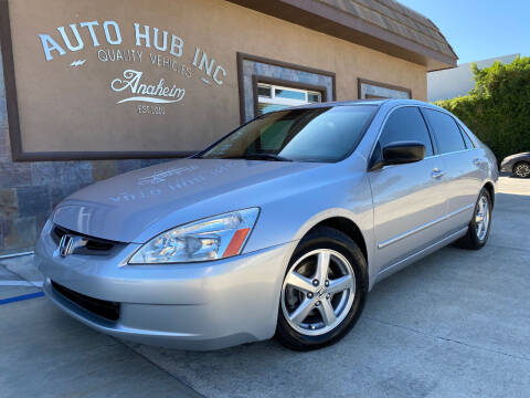2004 Honda Accord for sale at Auto Hub, Inc. in Anaheim CA
