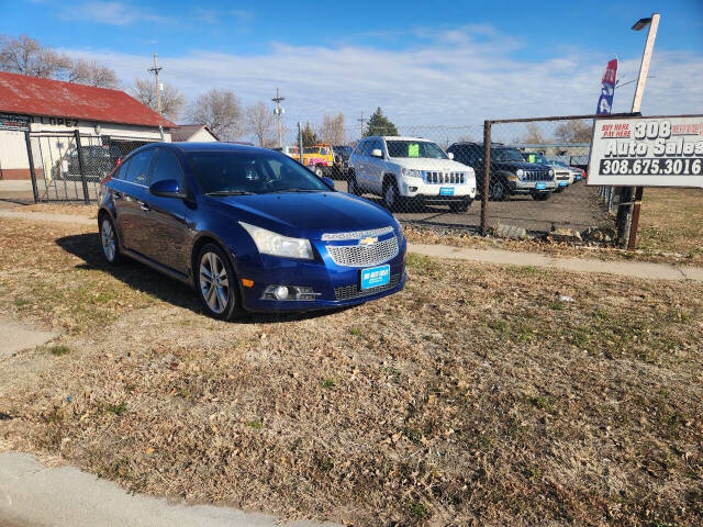 2012 Chevrolet Cruze for sale at 308 AUTO SALES in Grand Island, NE