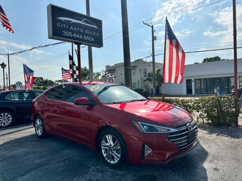 2020 Hyundai Elantra for sale at CITI AUTO SALES INC in Miami FL