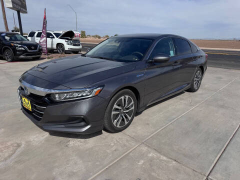 2021 Honda Accord Hybrid for sale at A AND A AUTO SALES in Gadsden AZ