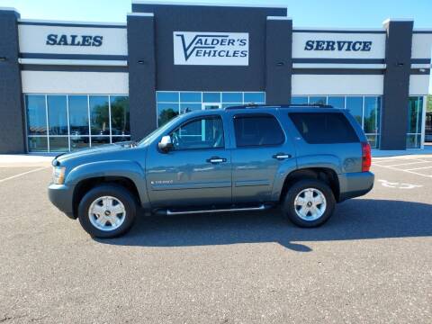 2008 Chevrolet Tahoe for sale at VALDER'S VEHICLES in Hinckley MN