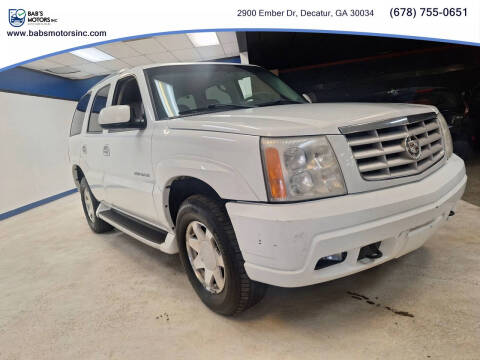 2002 Cadillac Escalade