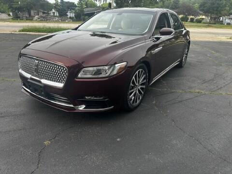 2017 Lincoln Continental for sale at Triangle Auto Sales in Elgin IL