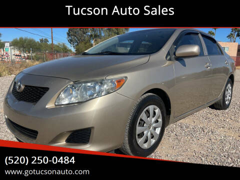 2009 Toyota Corolla for sale at Tucson Auto Sales in Tucson AZ