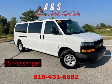 2018 Chevrolet Express for sale at A & S Auto and Truck Sales in Platte City MO