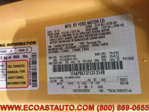 2015 Ford Mustang GT