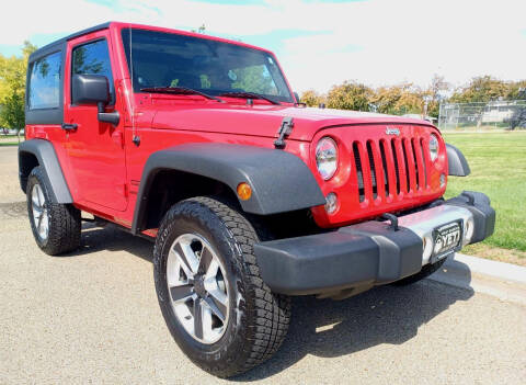 2014 Jeep Wrangler for sale at Rocky Mountain Wholesale Auto in Nampa ID