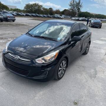 2017 Hyundai Accent for sale at FREDYS CARS FOR LESS in Houston TX