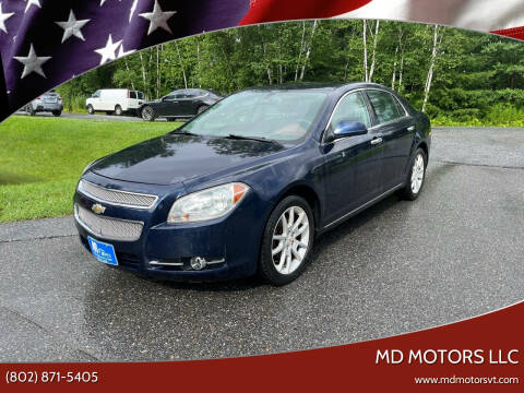 2011 Chevrolet Malibu for sale at MD Motors LLC in Williston VT