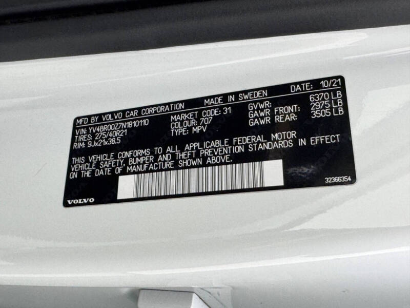 2022 Volvo XC90 Recharge T8 Inscription Expression 6P