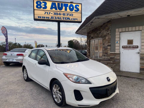 2013 Mazda MAZDA3 for sale at 83 Autos LLC in York PA