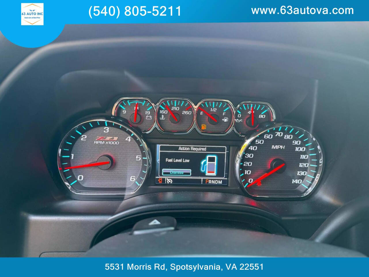 2014 Chevrolet Silverado 1500 for sale at 63 Auto Inc in Spotsylvania, VA