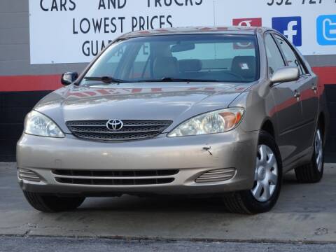 2002 Toyota Camry for sale at Deal Maker of Gainesville in Gainesville FL