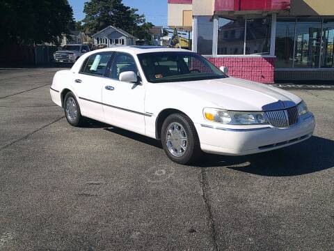 2000 Lincoln Town Car for sale at MIRACLE AUTO SALES in Cranston RI