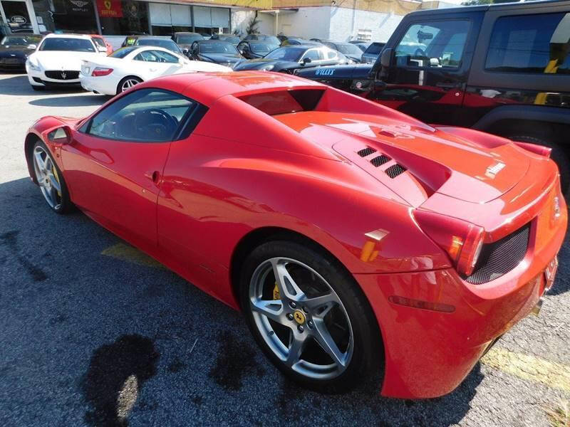2012 Ferrari 458 Spider