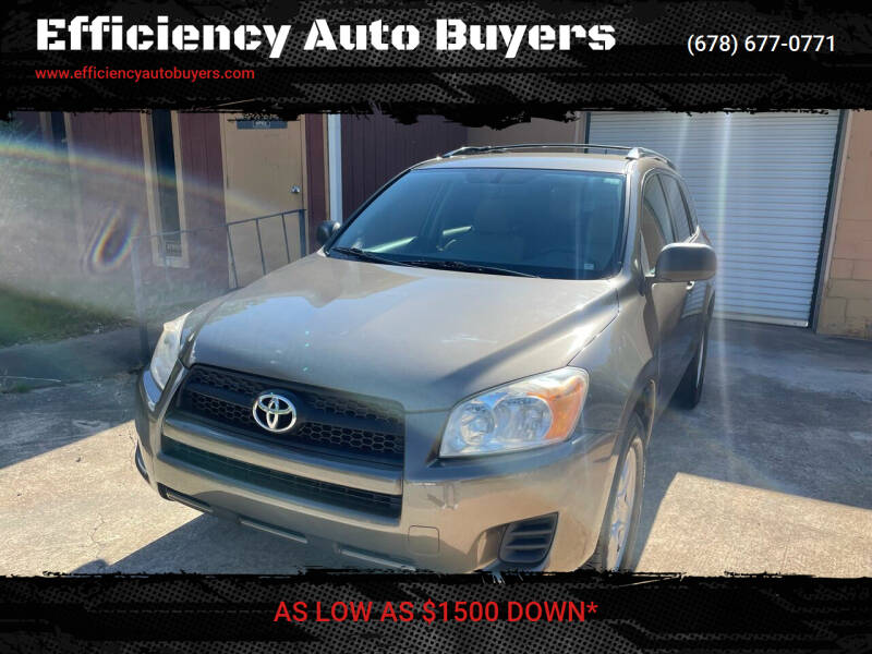 2009 Toyota RAV4 for sale at Efficiency Auto Buyers in Milton GA