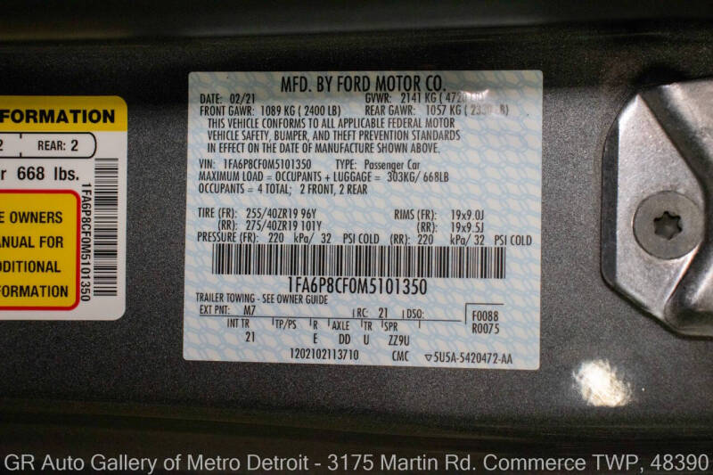 2021 Ford Mustang GT