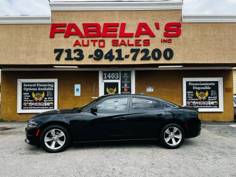 2015 Dodge Charger for sale at Fabela's Auto Sales Inc. in South Houston TX