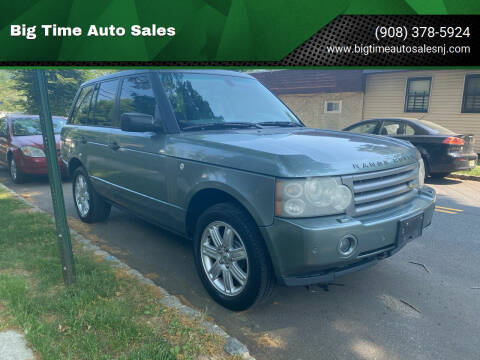 2006 Land Rover Range Rover for sale at Big Time Auto Sales in Vauxhall NJ