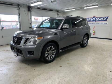 2019 Nissan Armada for sale at Brown Brothers Automotive Sales And Service LLC in Hudson Falls NY