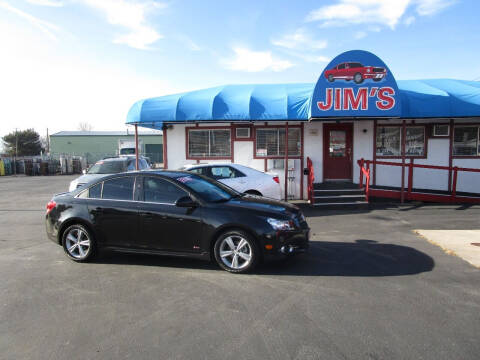 2014 Chevrolet Cruze for sale at Jim's Cars by Priced-Rite Auto Sales in Missoula MT