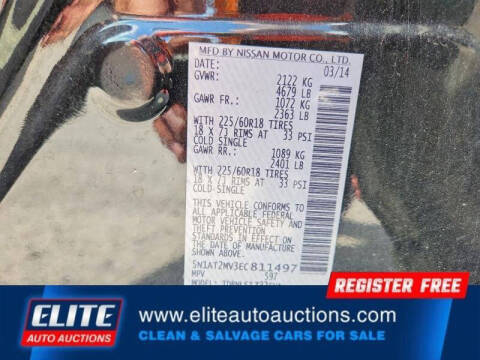 2014 Nissan Rogue SL